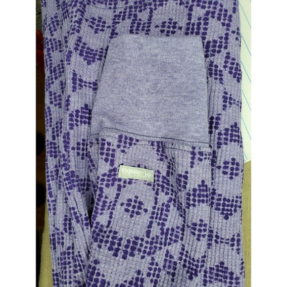 Columbia Omni Wick Advanced Evaporation Women Long Sleeve Purple Small Shirt - Picture 12 of 12
